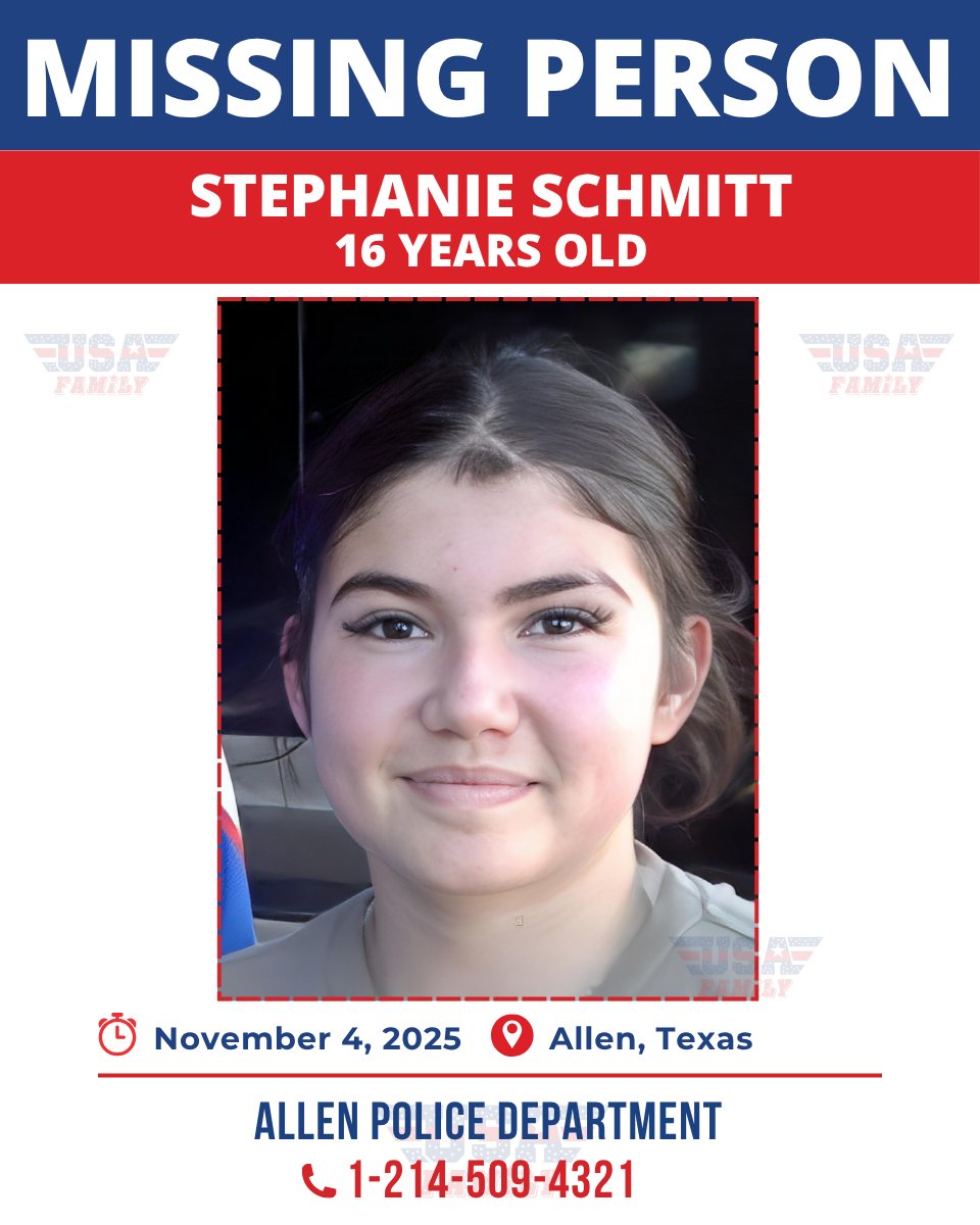 Missing Teen Alert: Stephanie Schmitt Allen, TX, Help Locate 16-year-old Girl